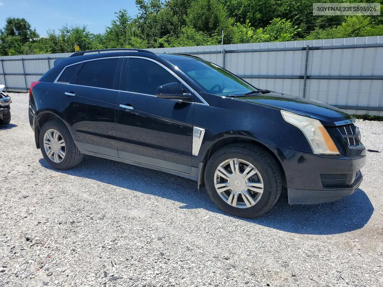 2014 Cadillac Srx VIN: 3GYFNAE33ES595926 Lot: 57084586