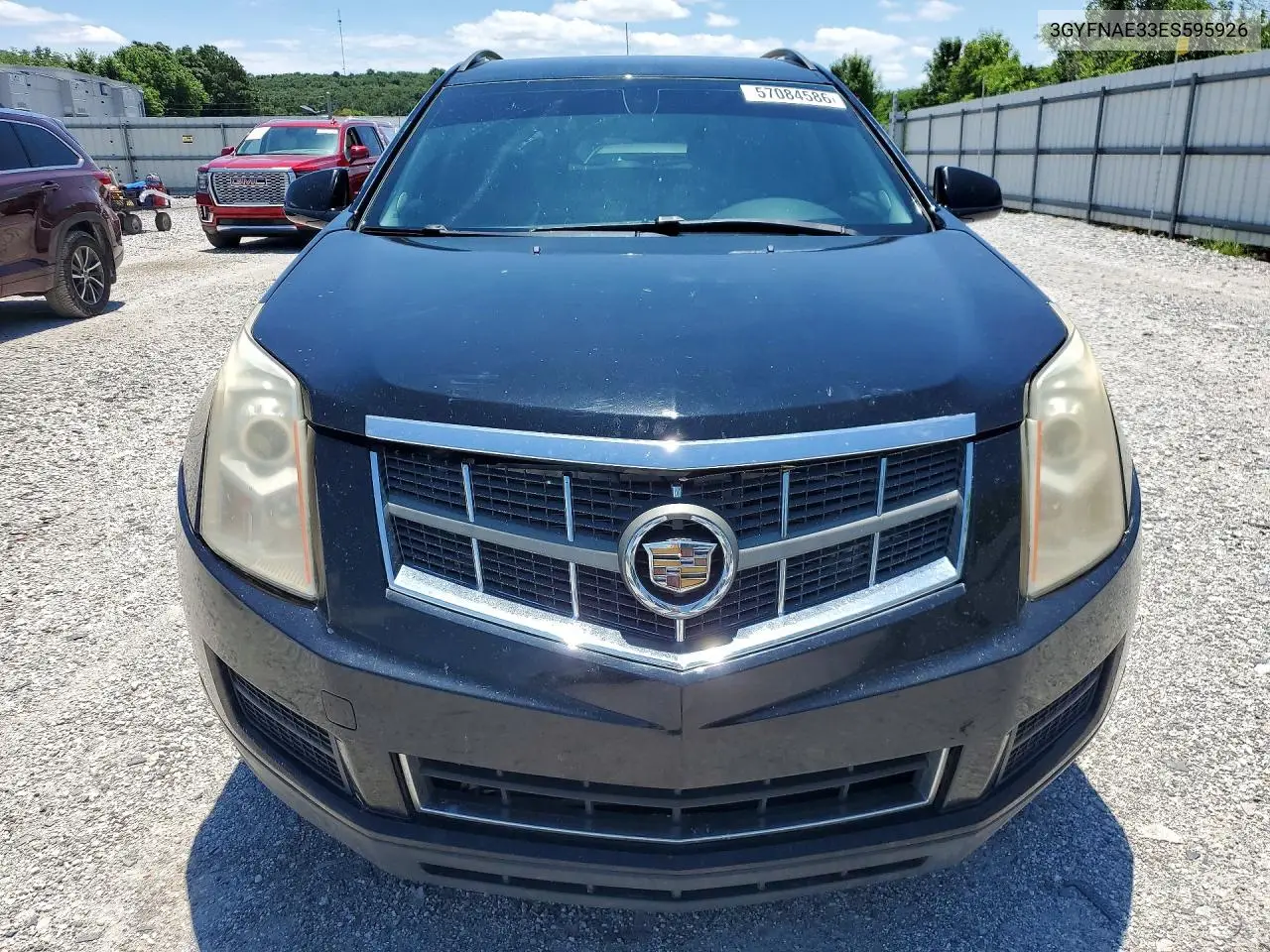 2014 Cadillac Srx VIN: 3GYFNAE33ES595926 Lot: 57084586