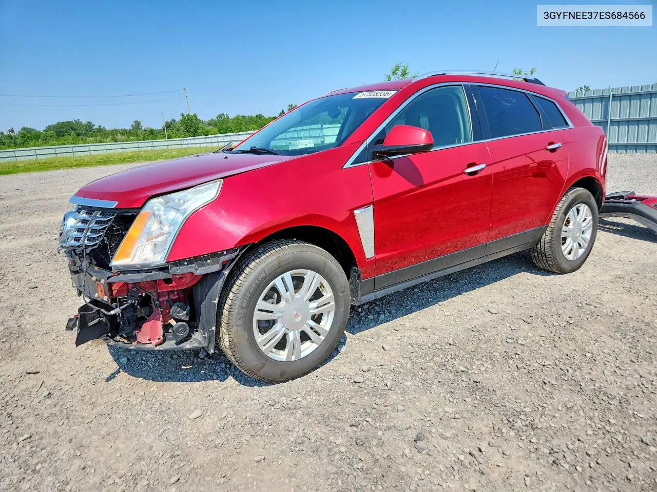 2014 Cadillac Srx Luxury Collection VIN: 3GYFNEE37ES684566 Lot: 57528336