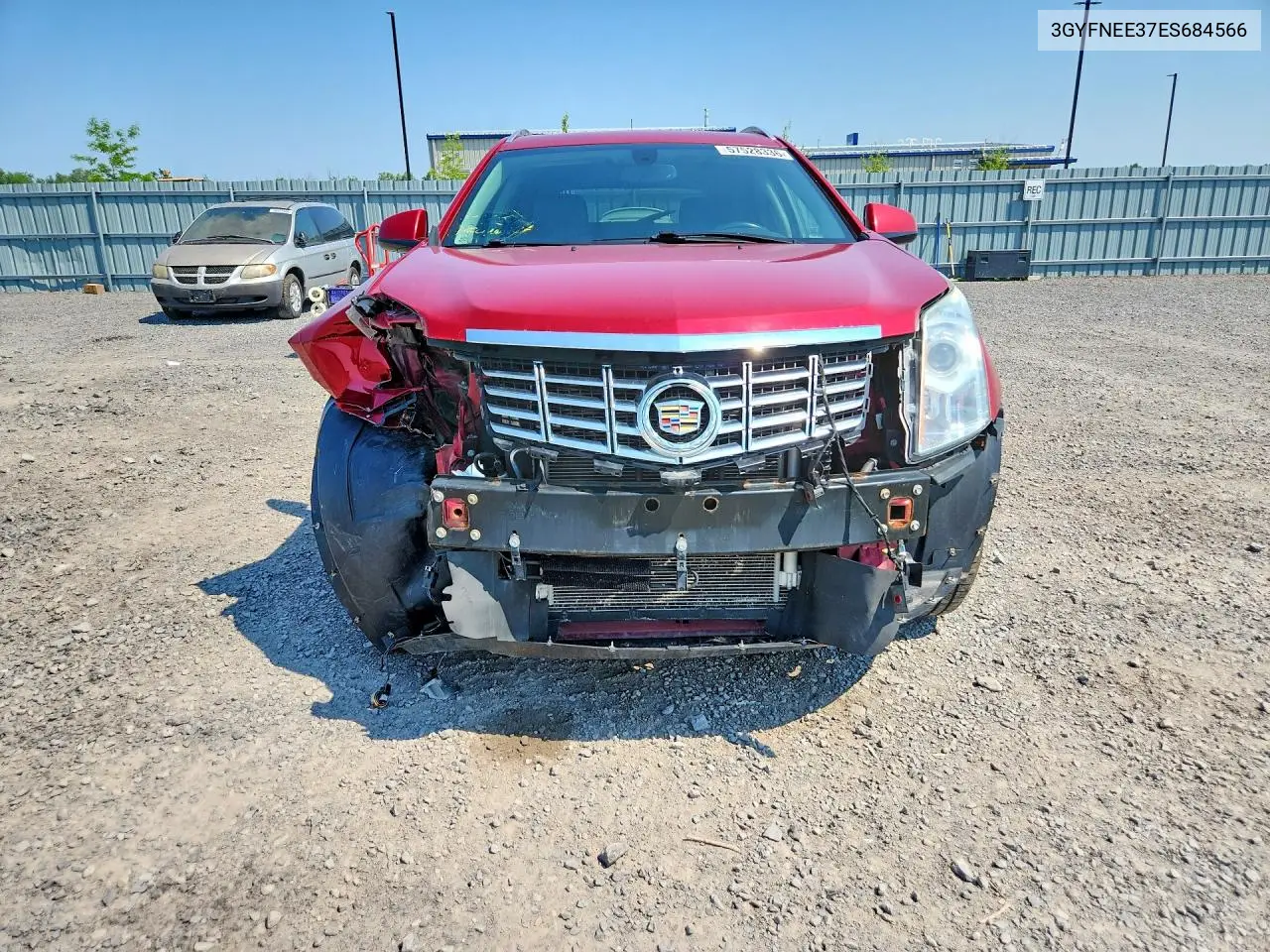 2014 Cadillac Srx Luxury Collection VIN: 3GYFNEE37ES684566 Lot: 57528336