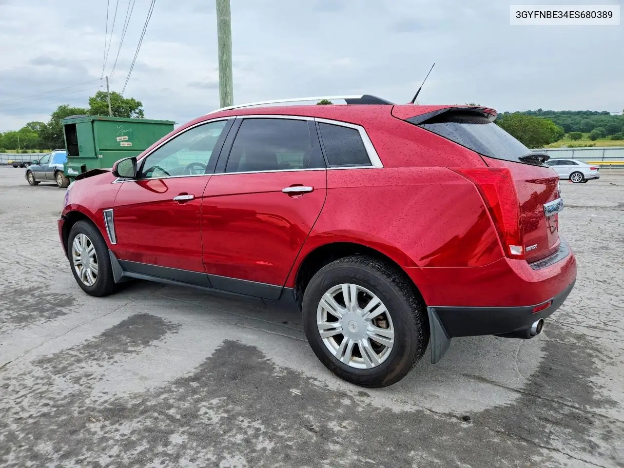 2014 Cadillac Srx Luxury Collection VIN: 3GYFNBE34ES680389 Lot: 58573136