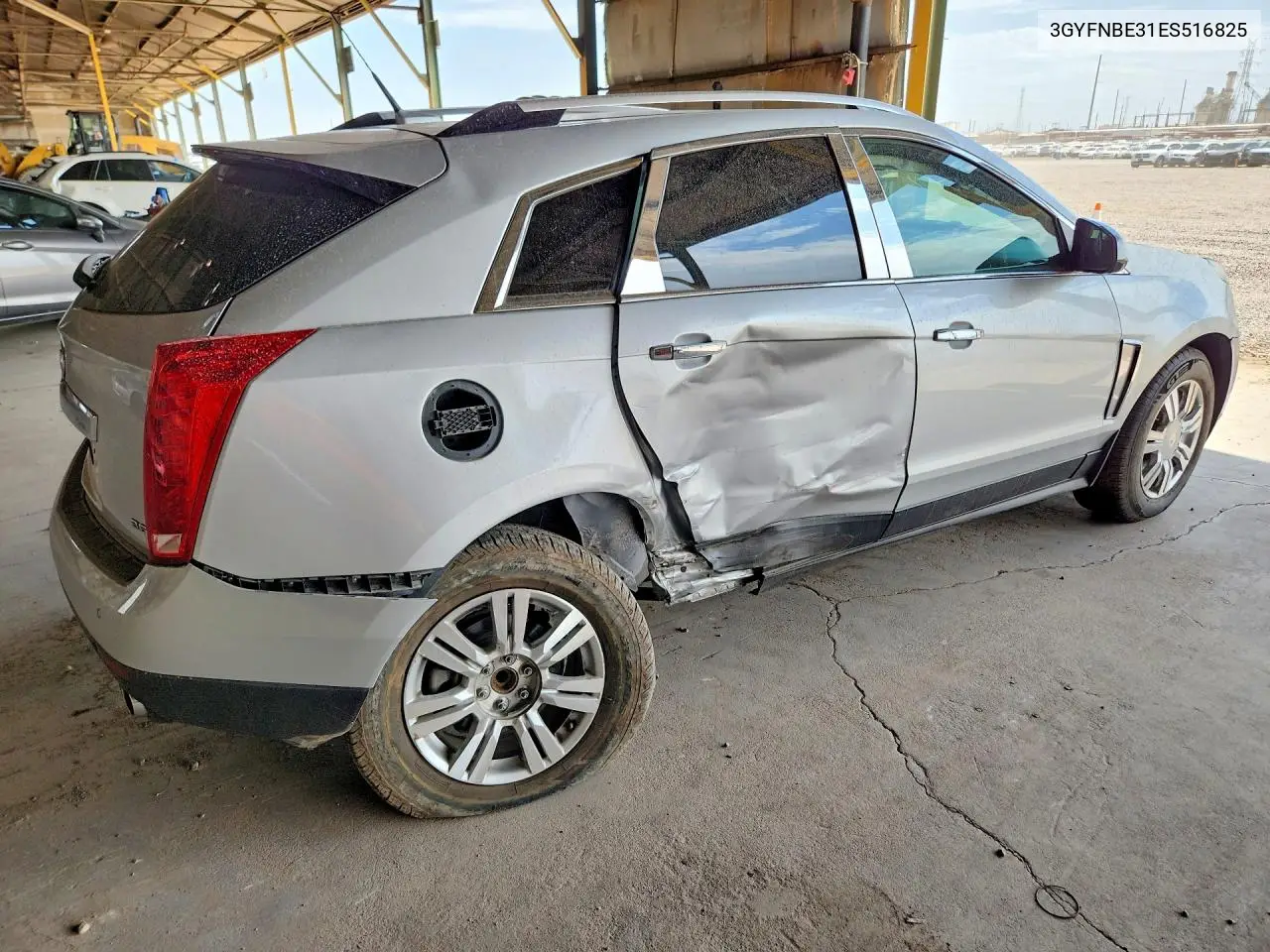 2014 Cadillac Srx Luxury Collection VIN: 3GYFNBE31ES516825 Lot: 60391786
