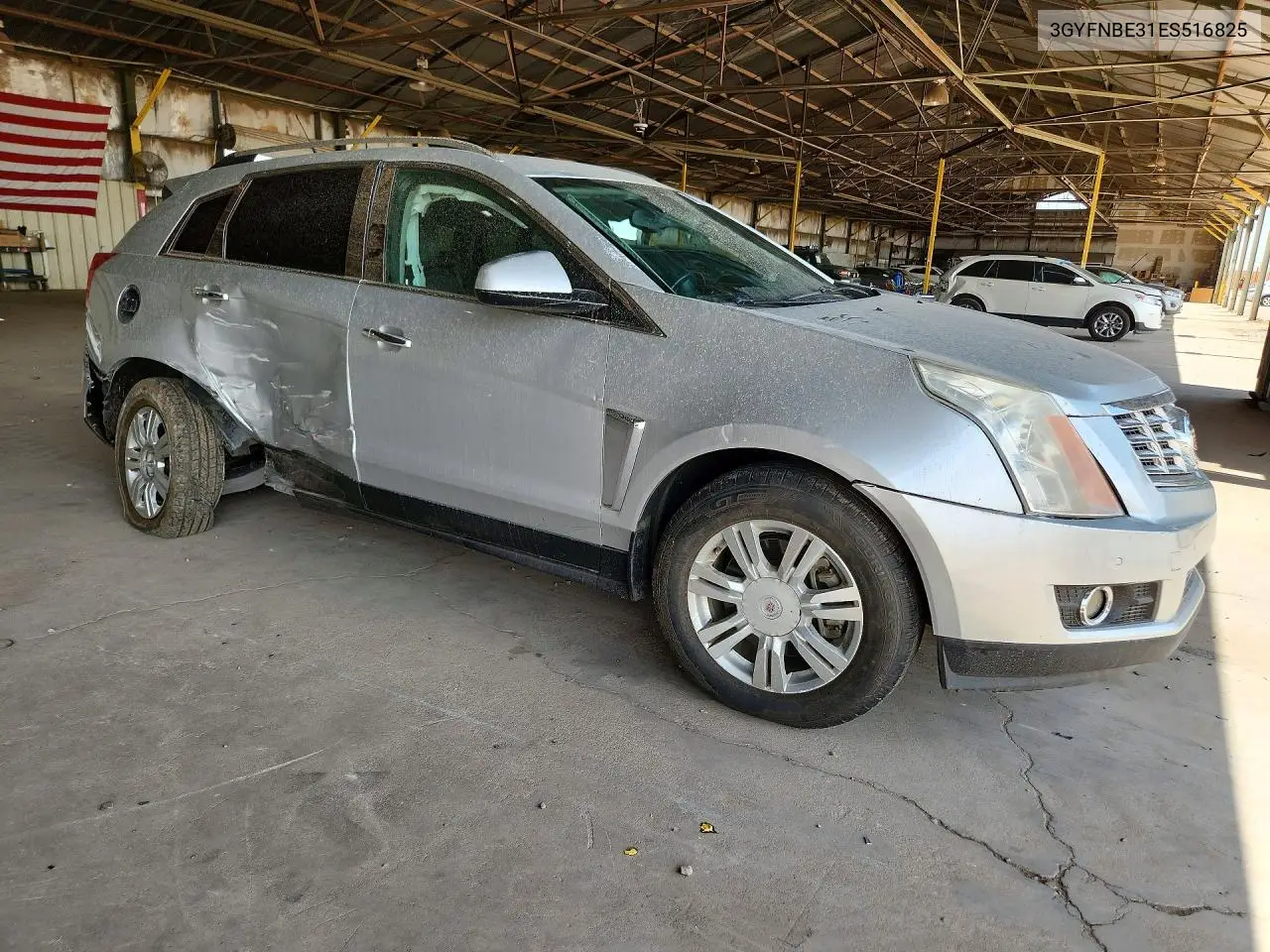 2014 Cadillac Srx Luxury Collection VIN: 3GYFNBE31ES516825 Lot: 60391786