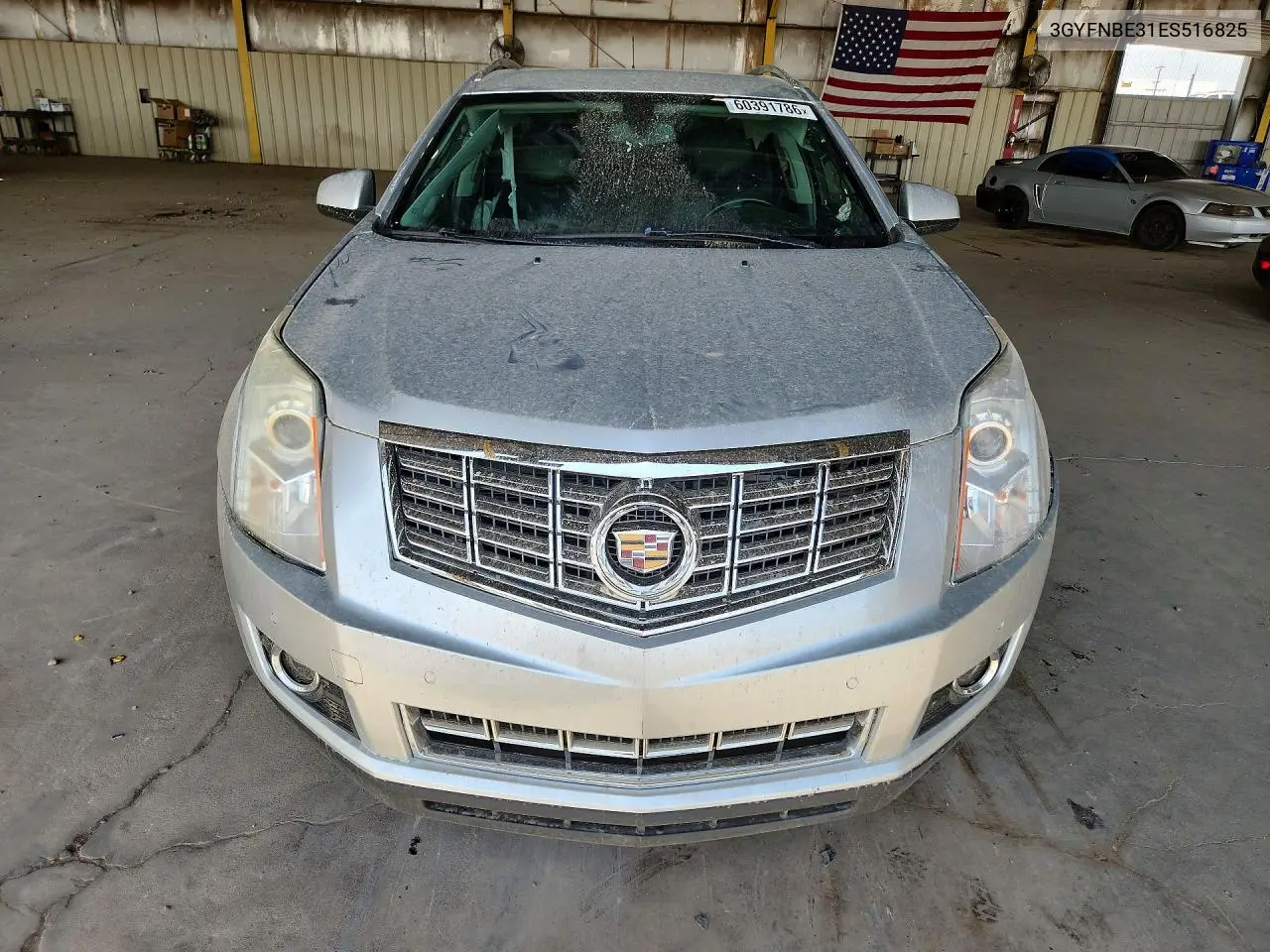 2014 Cadillac Srx Luxury Collection VIN: 3GYFNBE31ES516825 Lot: 60391786