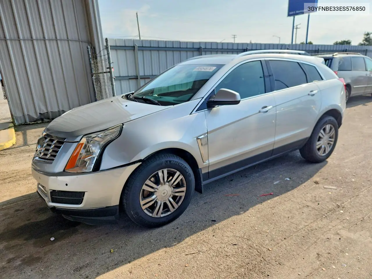 2014 Cadillac Srx Luxury Collection VIN: 3GYFNBE33ES576850 Lot: 60454976