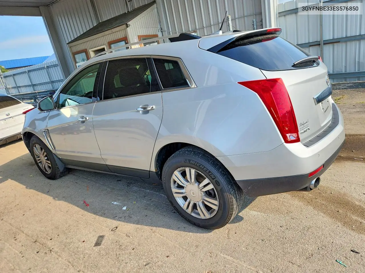 2014 Cadillac Srx Luxury Collection VIN: 3GYFNBE33ES576850 Lot: 60454976