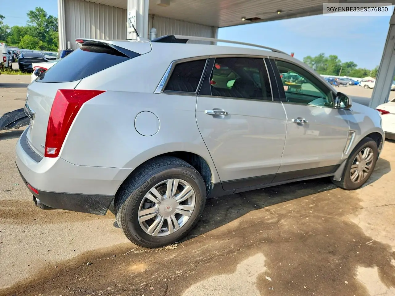 2014 Cadillac Srx Luxury Collection VIN: 3GYFNBE33ES576850 Lot: 60454976