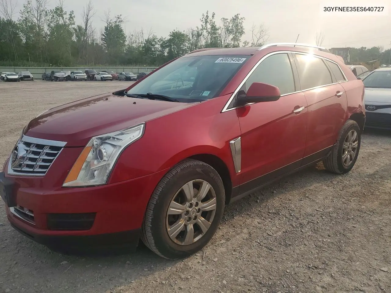 2014 Cadillac Srx Luxury Collection VIN: 3GYFNEE35ES640727 Lot: 60825496