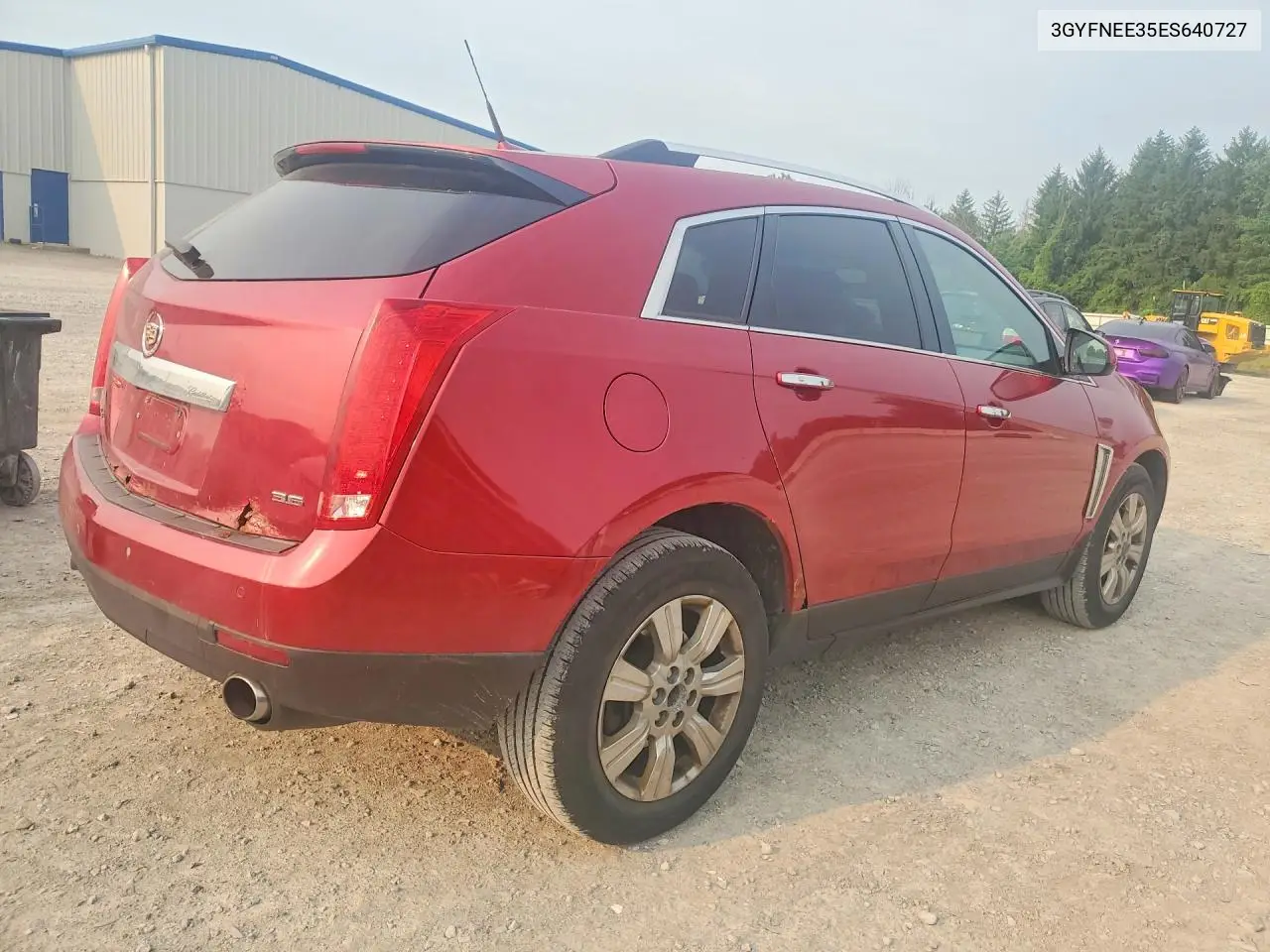 2014 Cadillac Srx Luxury Collection VIN: 3GYFNEE35ES640727 Lot: 60825496