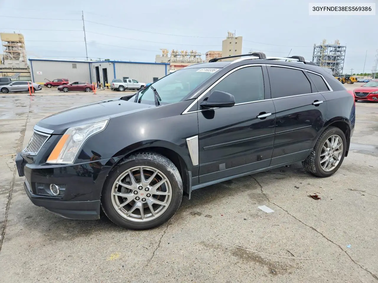 2014 Cadillac Srx Premium Collection VIN: 3GYFNDE38ES569386 Lot: 61160336