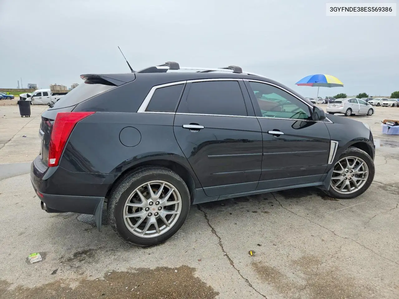 2014 Cadillac Srx Premium Collection VIN: 3GYFNDE38ES569386 Lot: 61160336
