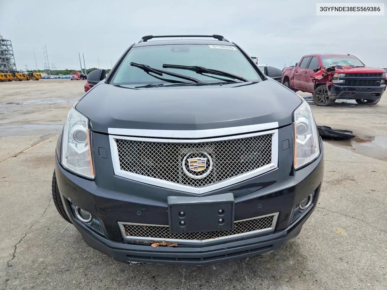 2014 Cadillac Srx Premium Collection VIN: 3GYFNDE38ES569386 Lot: 61160336