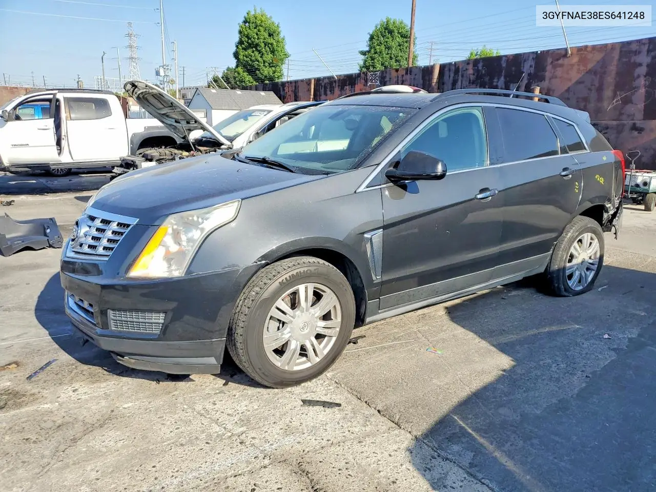 2014 Cadillac Srx VIN: 3GYFNAE38ES641248 Lot: 61183766