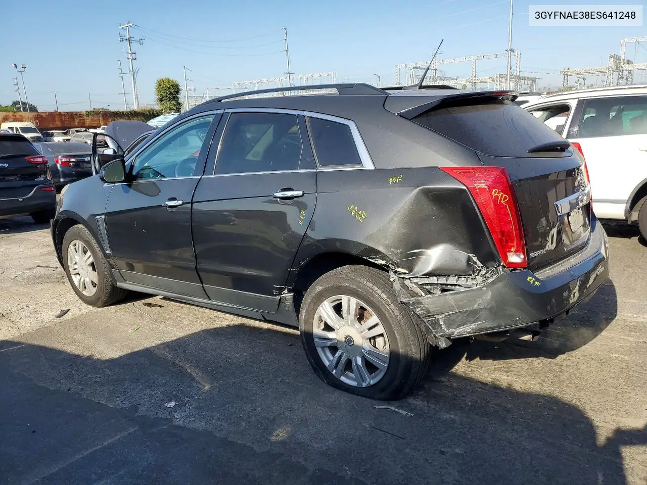 2014 Cadillac Srx VIN: 3GYFNAE38ES641248 Lot: 61183766