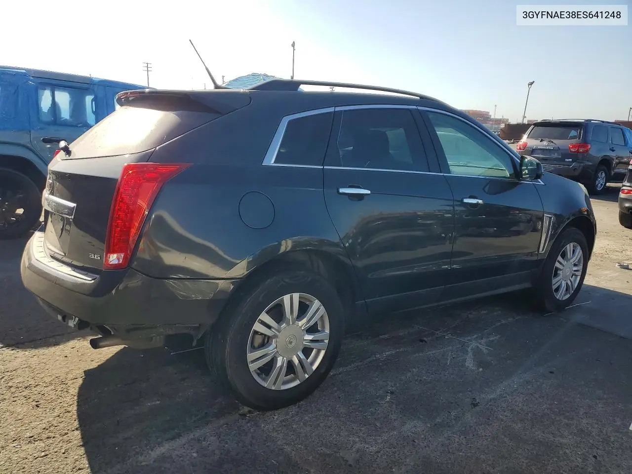 2014 Cadillac Srx VIN: 3GYFNAE38ES641248 Lot: 61183766