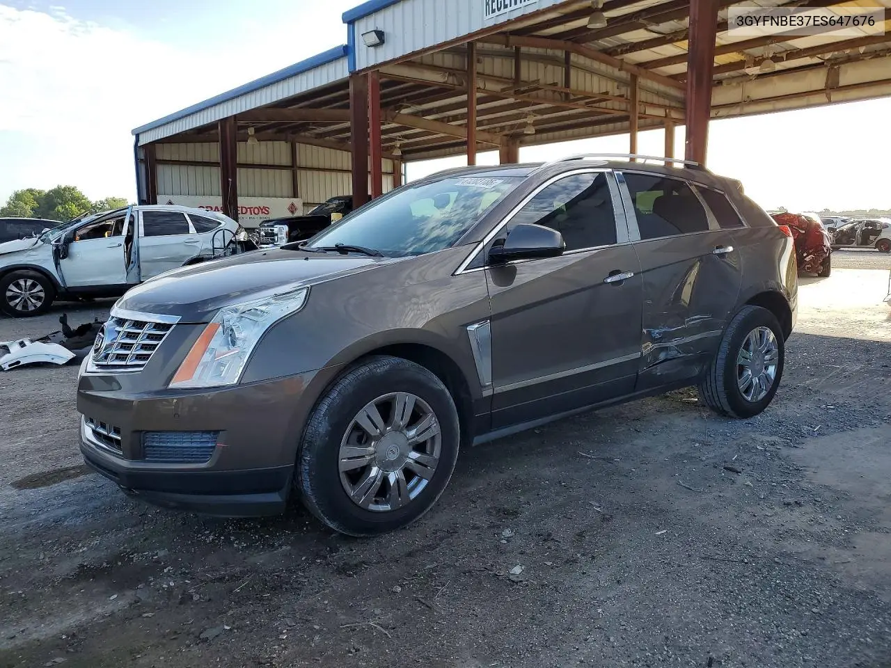 2014 Cadillac Srx Luxury Collection VIN: 3GYFNBE37ES647676 Lot: 61203186
