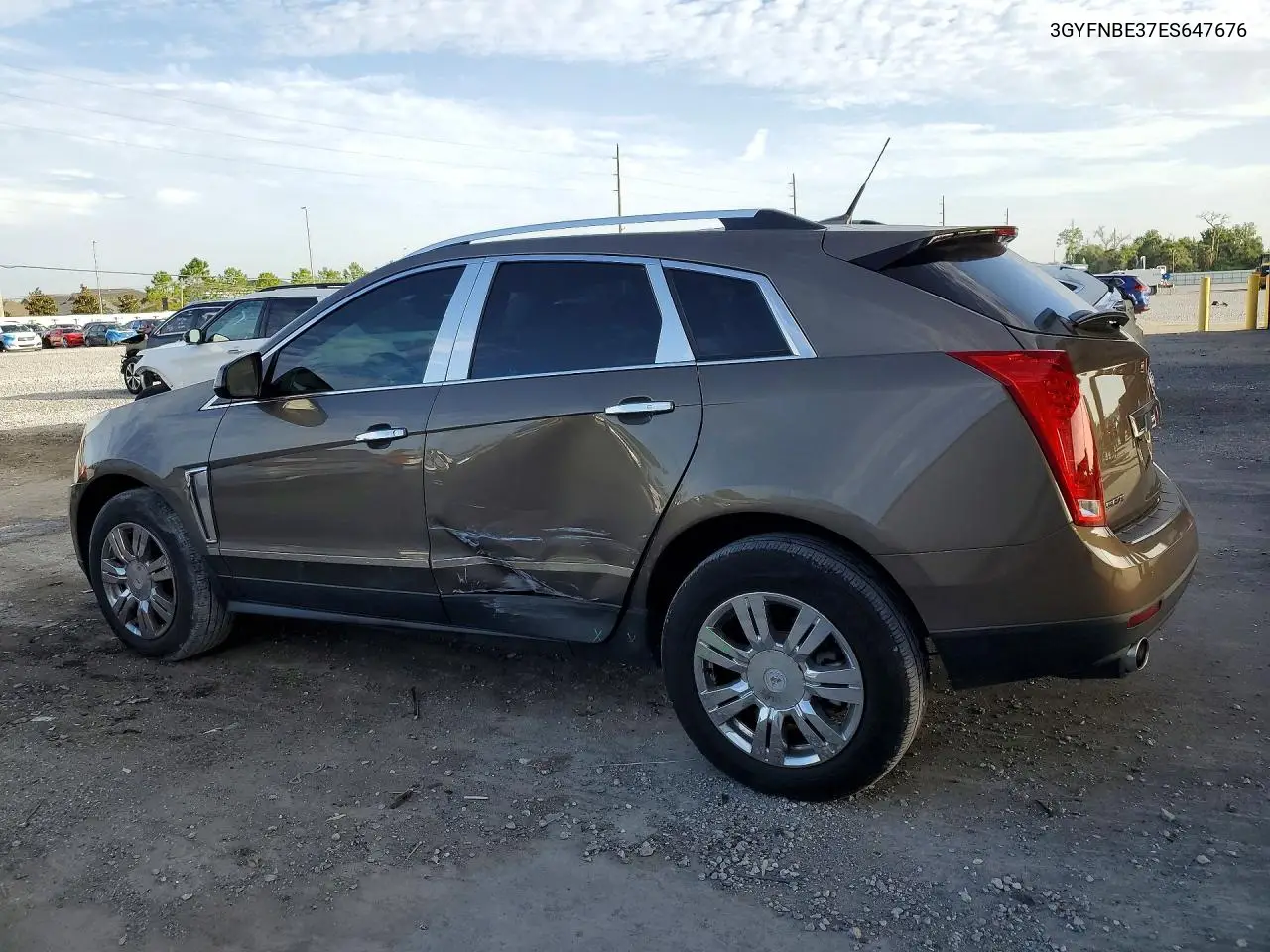 2014 Cadillac Srx Luxury Collection VIN: 3GYFNBE37ES647676 Lot: 61203186