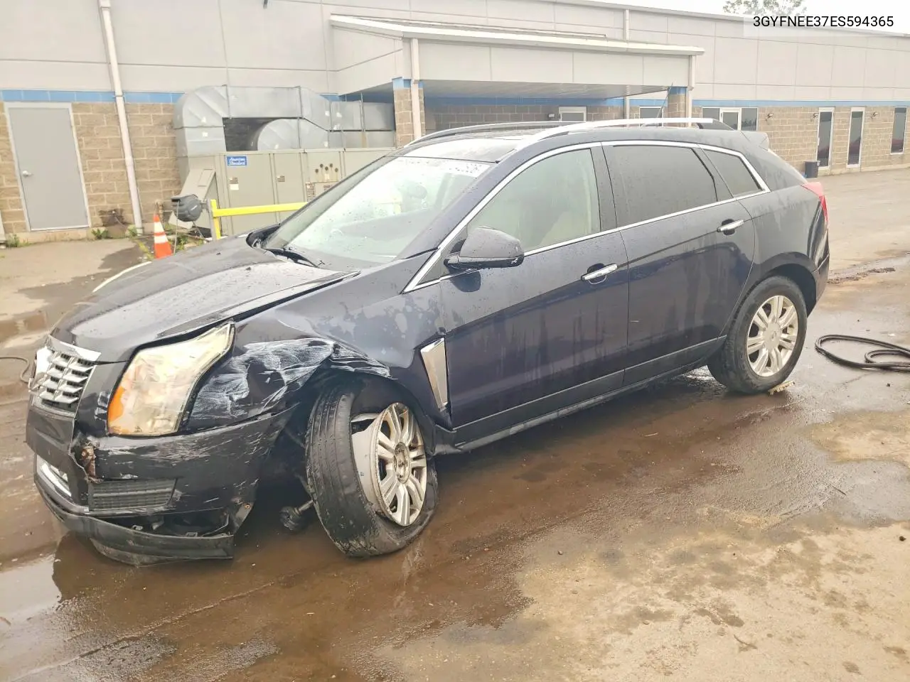 2014 Cadillac Srx Luxury Collection VIN: 3GYFNEE37ES594365 Lot: 61242626
