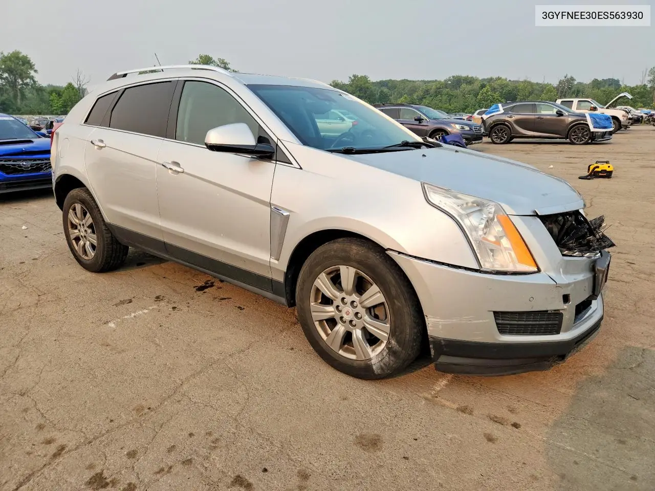2014 Cadillac Srx Luxury Collection VIN: 3GYFNEE30ES563930 Lot: 61671136