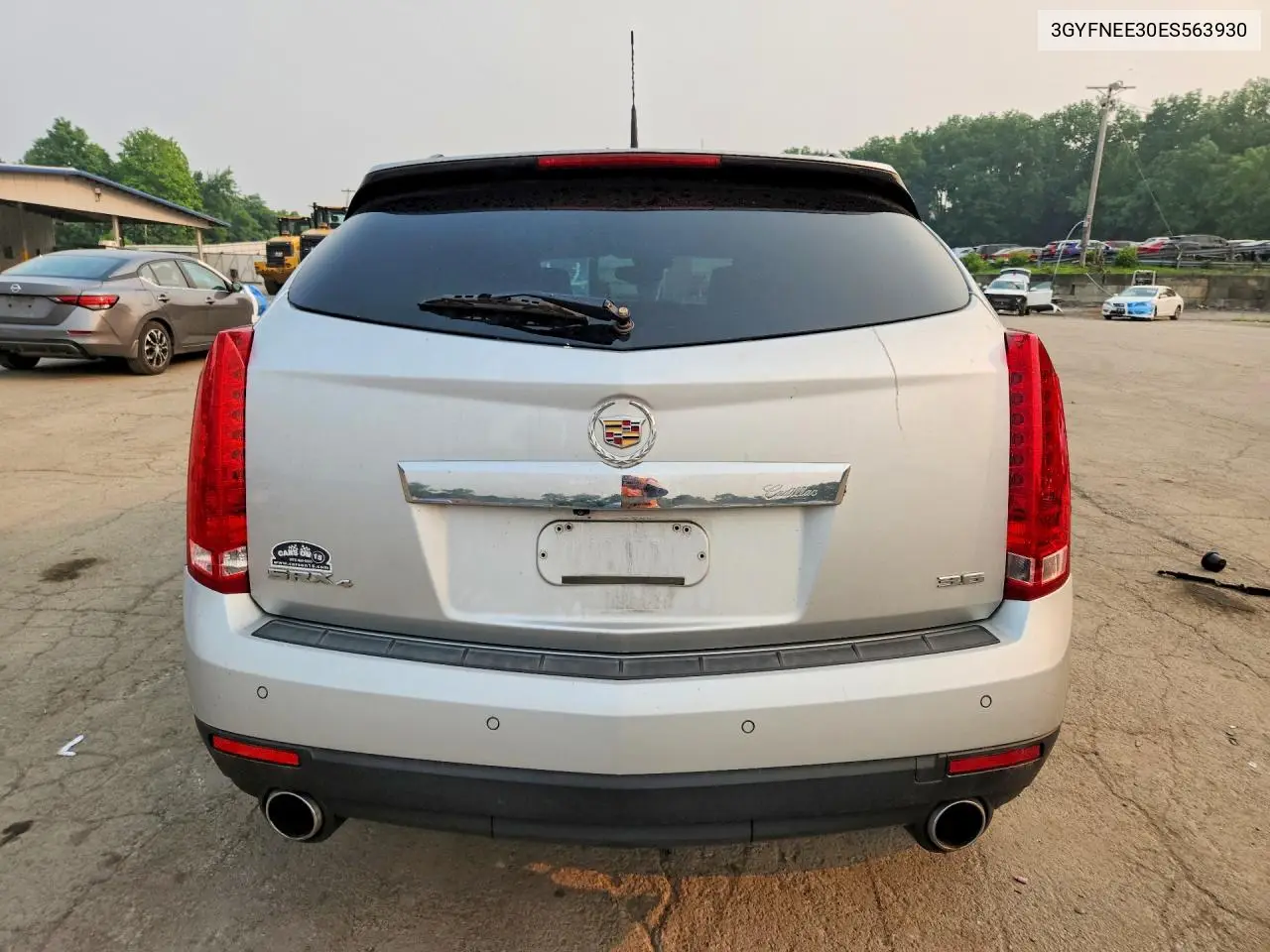 2014 Cadillac Srx Luxury Collection VIN: 3GYFNEE30ES563930 Lot: 61671136