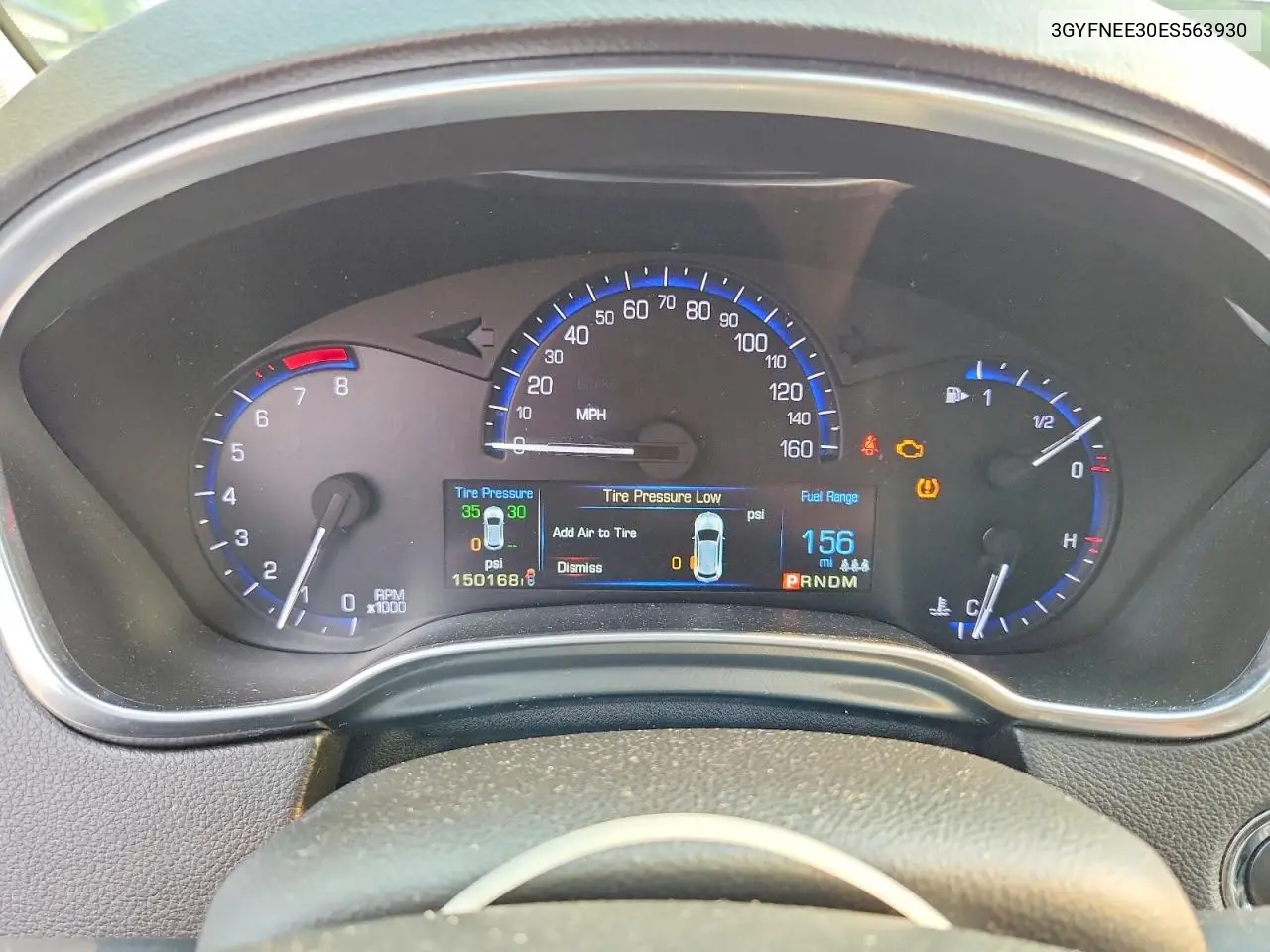 2014 Cadillac Srx Luxury Collection VIN: 3GYFNEE30ES563930 Lot: 61671136