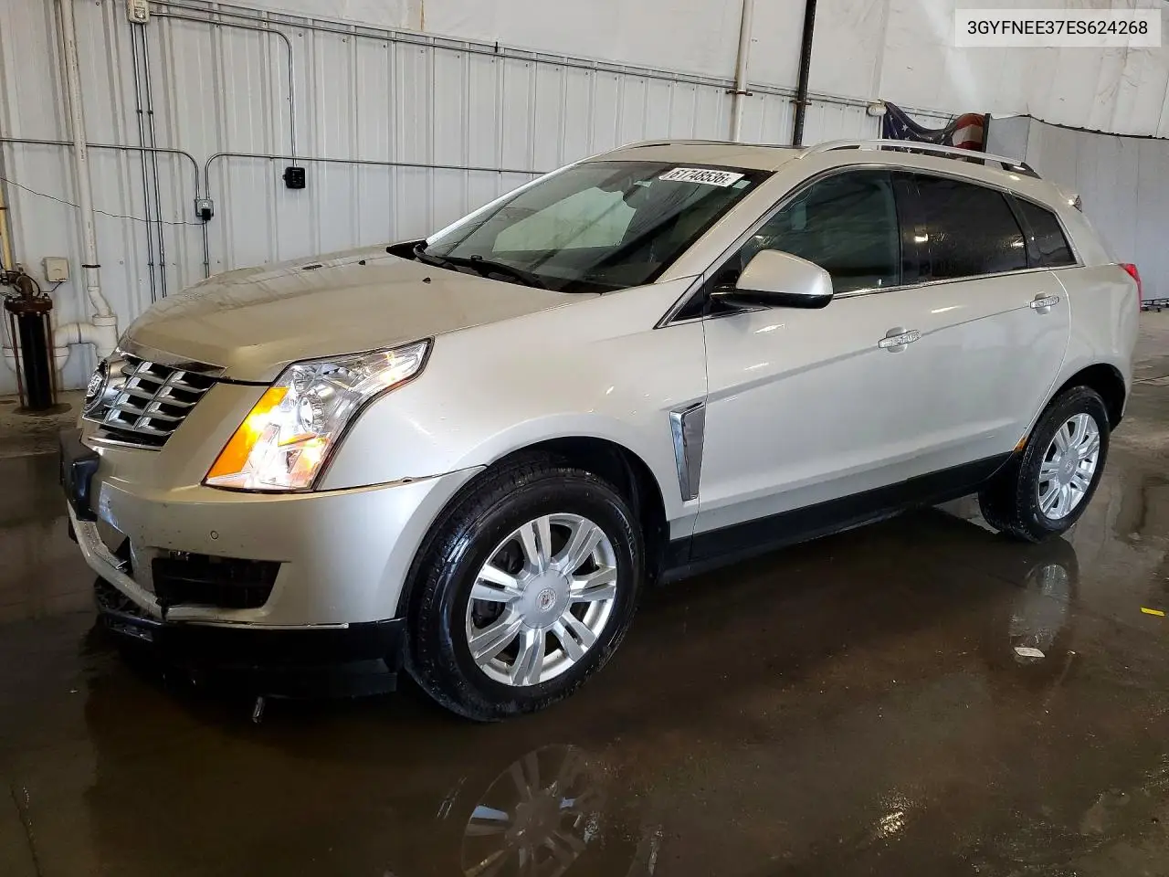 2014 Cadillac Srx Luxury Collection VIN: 3GYFNEE37ES624268 Lot: 61748536