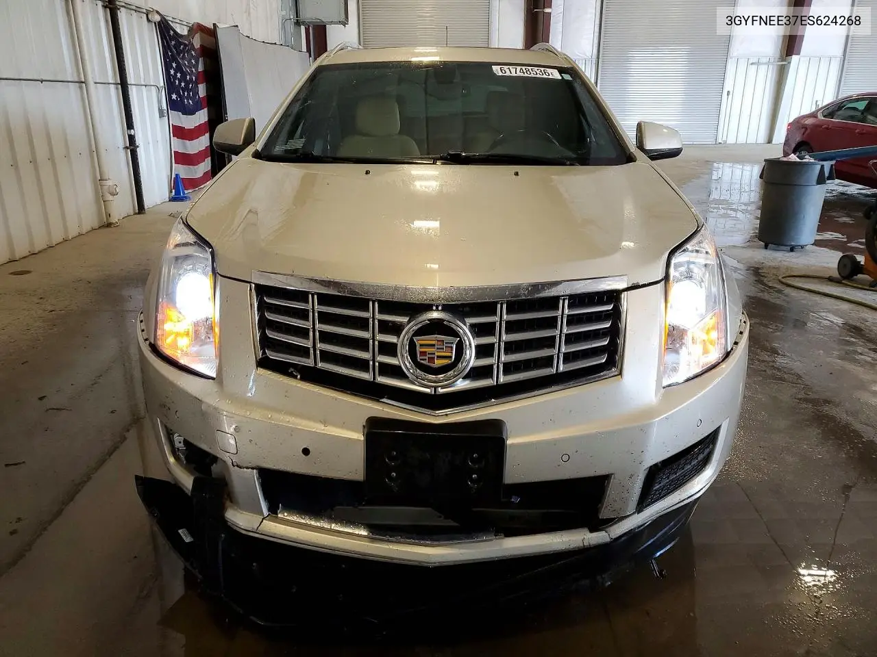 2014 Cadillac Srx Luxury Collection VIN: 3GYFNEE37ES624268 Lot: 61748536