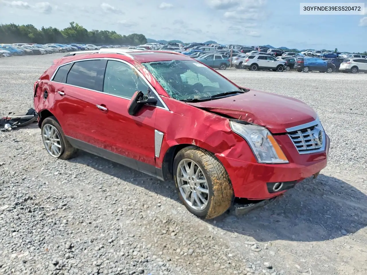 2014 Cadillac Srx Premium Collection VIN: 3GYFNDE39ES520472 Lot: 61751956