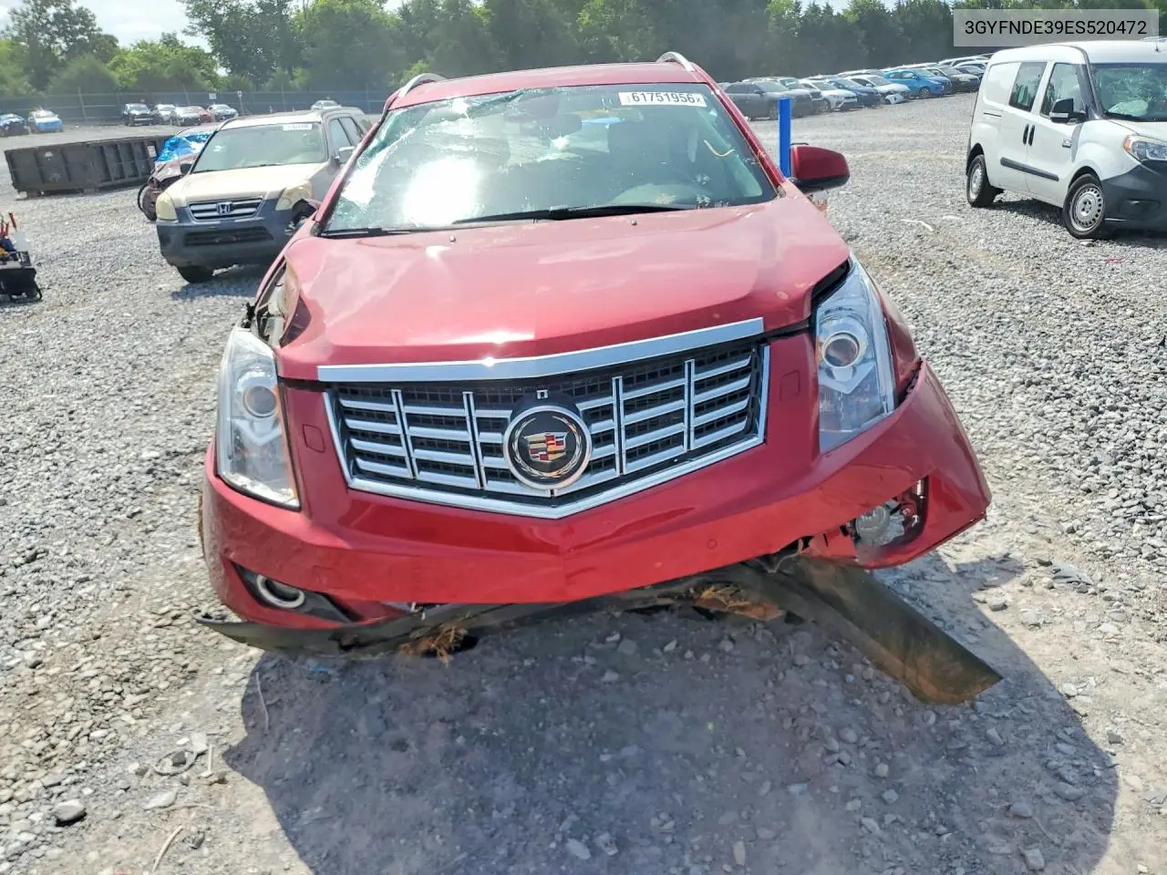 2014 Cadillac Srx Premium Collection VIN: 3GYFNDE39ES520472 Lot: 61751956