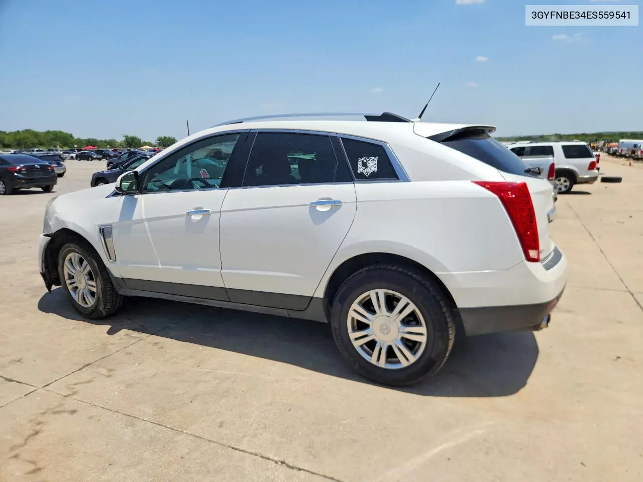 2014 Cadillac Srx Luxury Collection VIN: 3GYFNBE34ES559541 Lot: 61898016