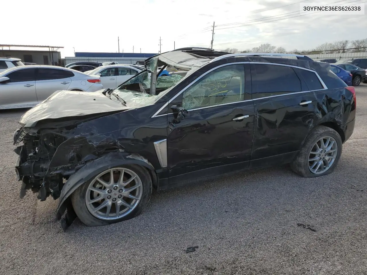 2014 Cadillac Srx Performance Collection VIN: 3GYFNCE36ES626338 Lot: 88956815