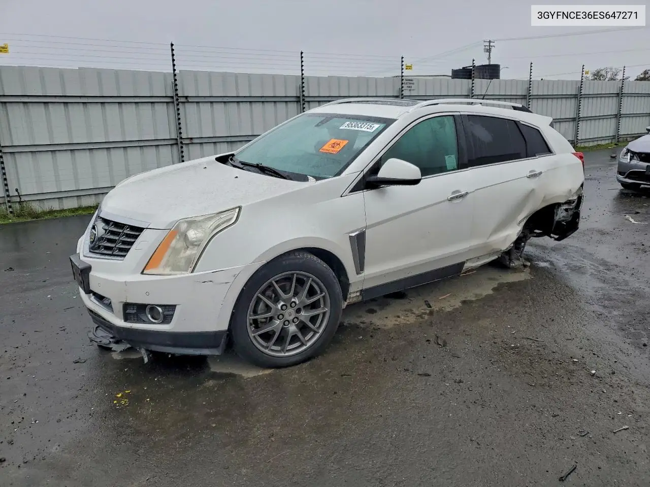 3GYFNCE36ES647271 2014 Cadillac Srx Performance Collection