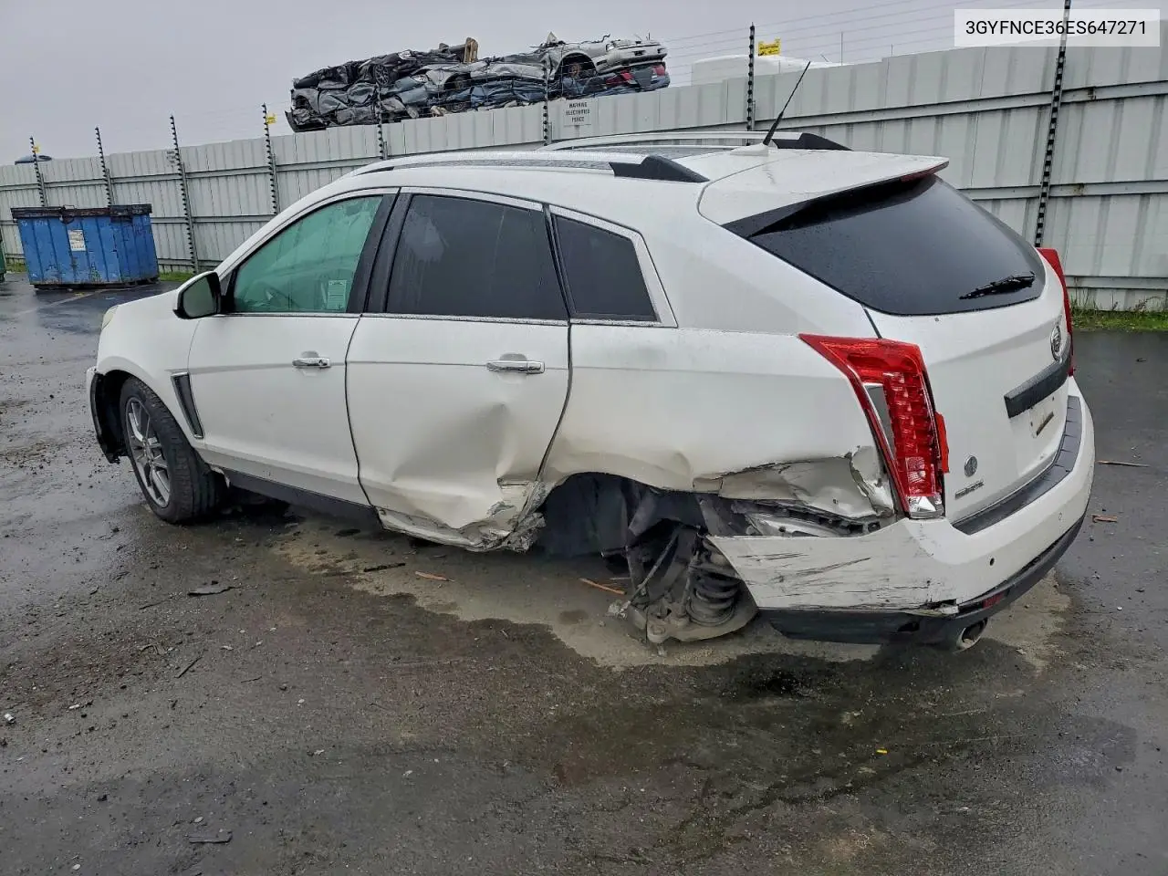 3GYFNCE36ES647271 2014 Cadillac Srx Performance Collection