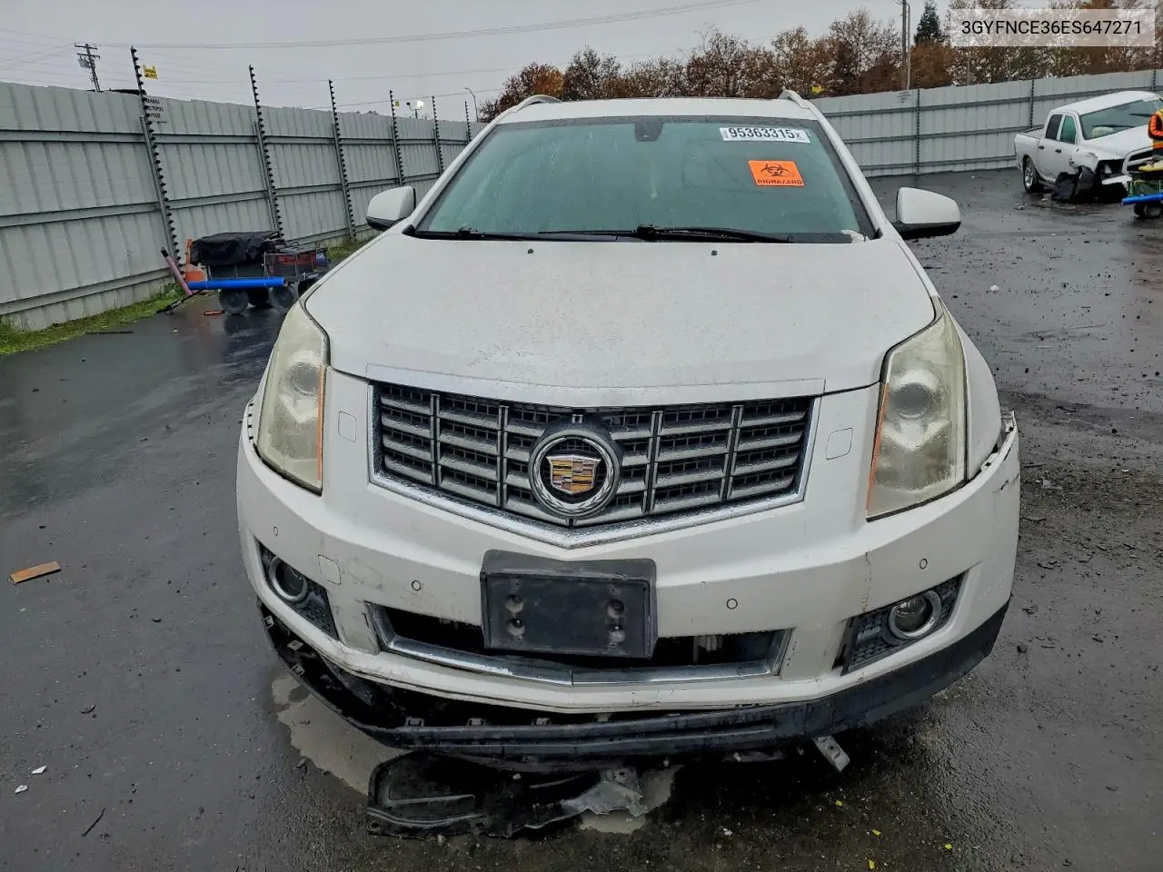 3GYFNCE36ES647271 2014 Cadillac Srx Performance Collection