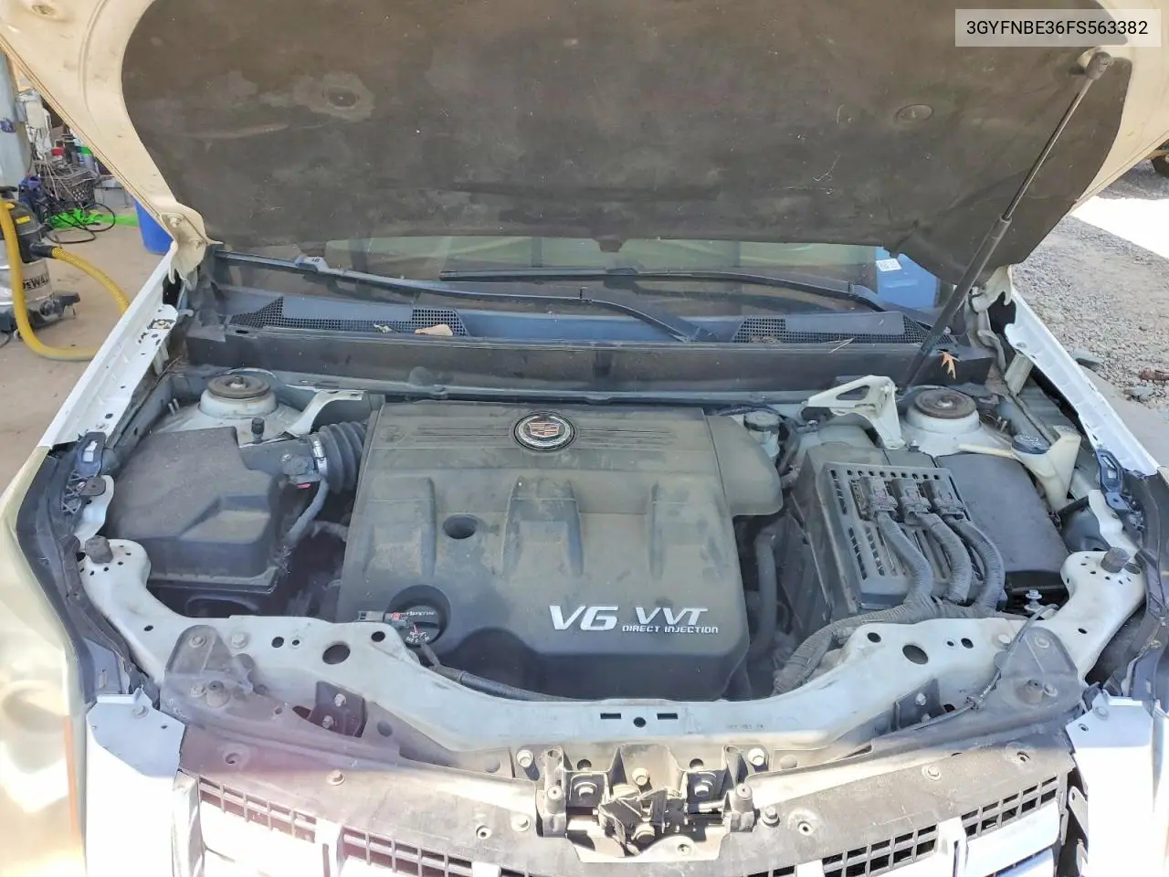 3GYFNBE36FS563382 2015 Cadillac Srx Luxury Collection