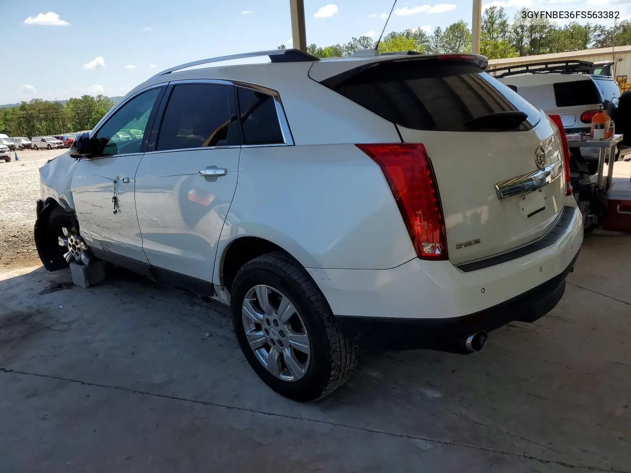 3GYFNBE36FS563382 2015 Cadillac Srx Luxury Collection