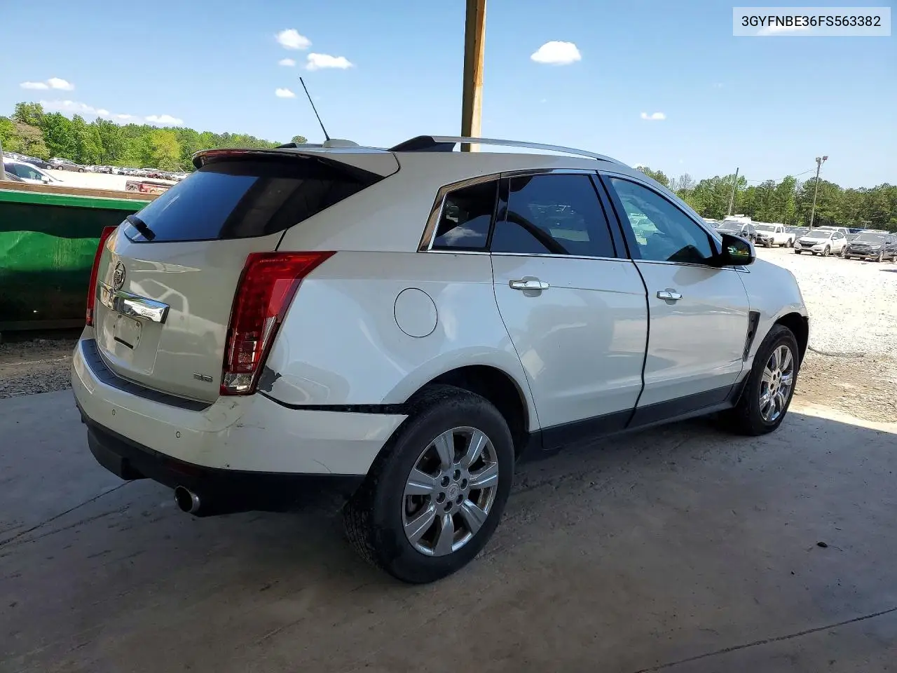 3GYFNBE36FS563382 2015 Cadillac Srx Luxury Collection