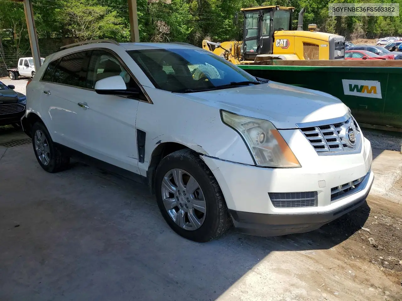 3GYFNBE36FS563382 2015 Cadillac Srx Luxury Collection