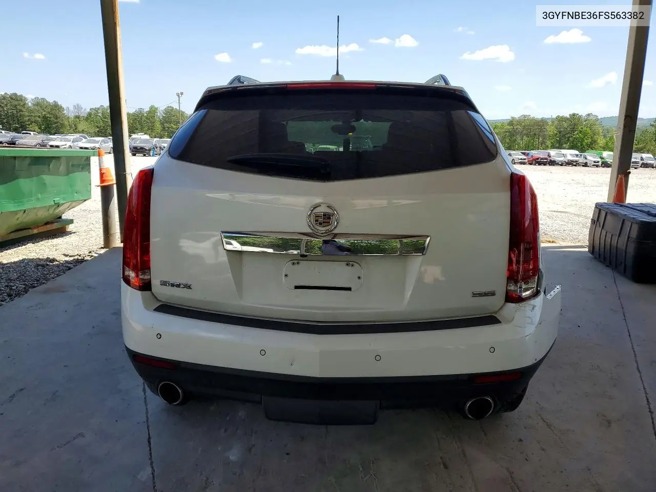 3GYFNBE36FS563382 2015 Cadillac Srx Luxury Collection