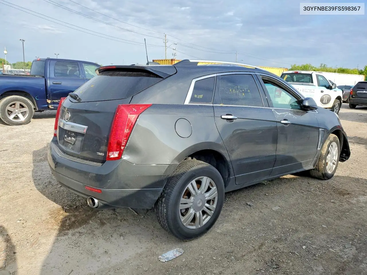 2015 Cadillac Srx Luxury Collection VIN: 3GYFNBE39FS598367 Lot: 51825866
