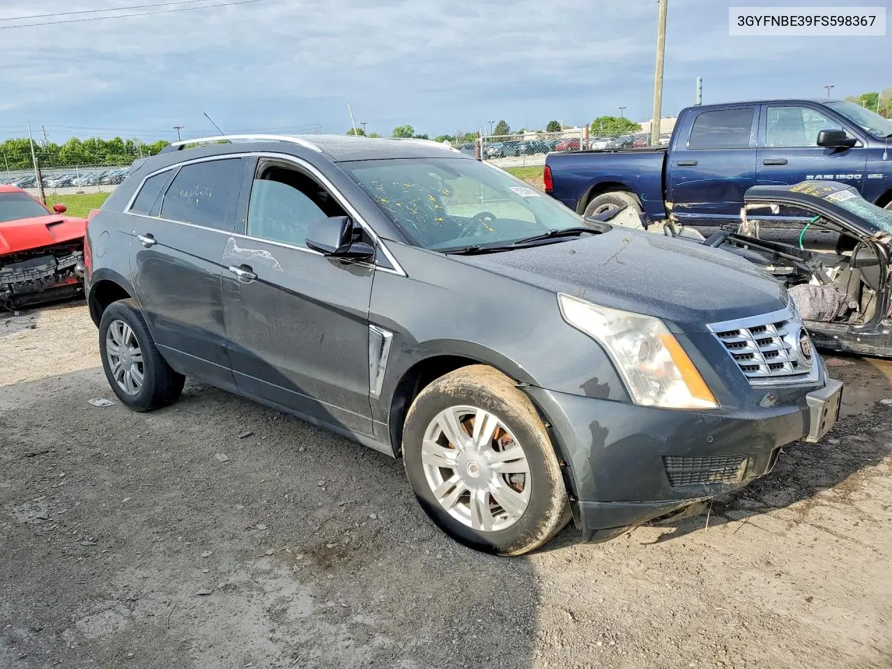 2015 Cadillac Srx Luxury Collection VIN: 3GYFNBE39FS598367 Lot: 51825866