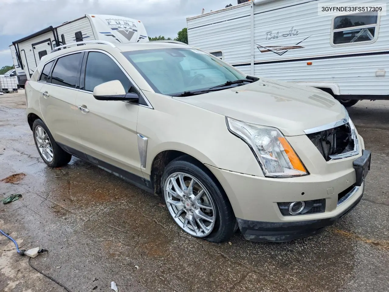 3GYFNDE33FS517309 2015 Cadillac Srx Premium Collection