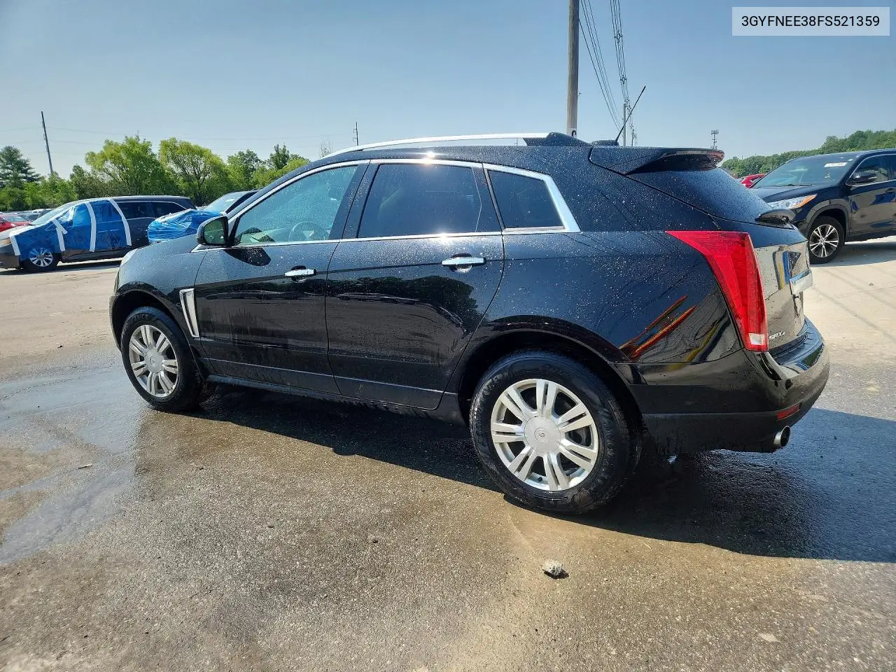2015 Cadillac Srx Luxury Collection VIN: 3GYFNEE38FS521359 Lot: 58975226