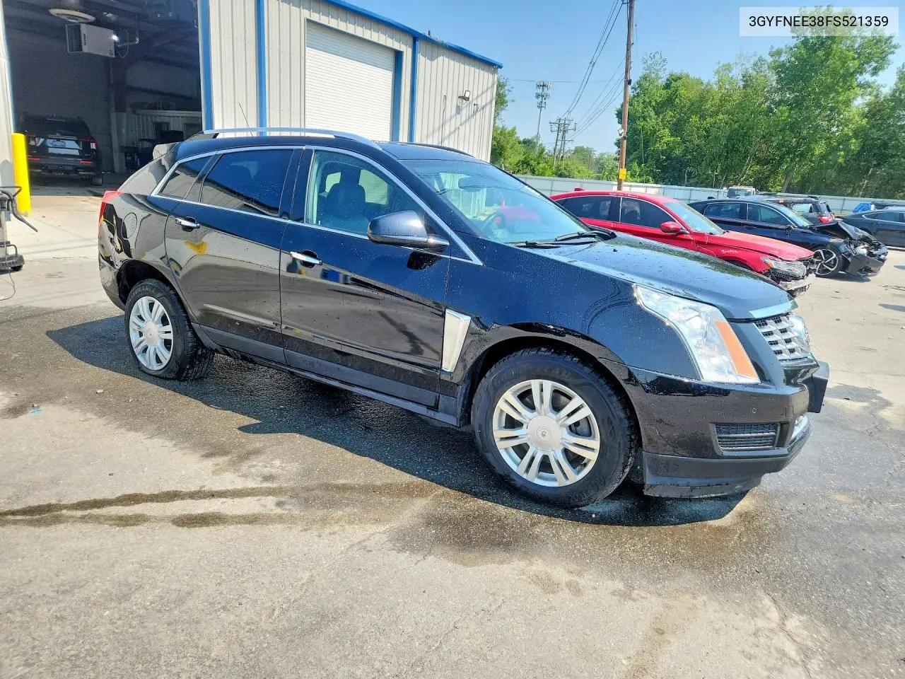 2015 Cadillac Srx Luxury Collection VIN: 3GYFNEE38FS521359 Lot: 58975226
