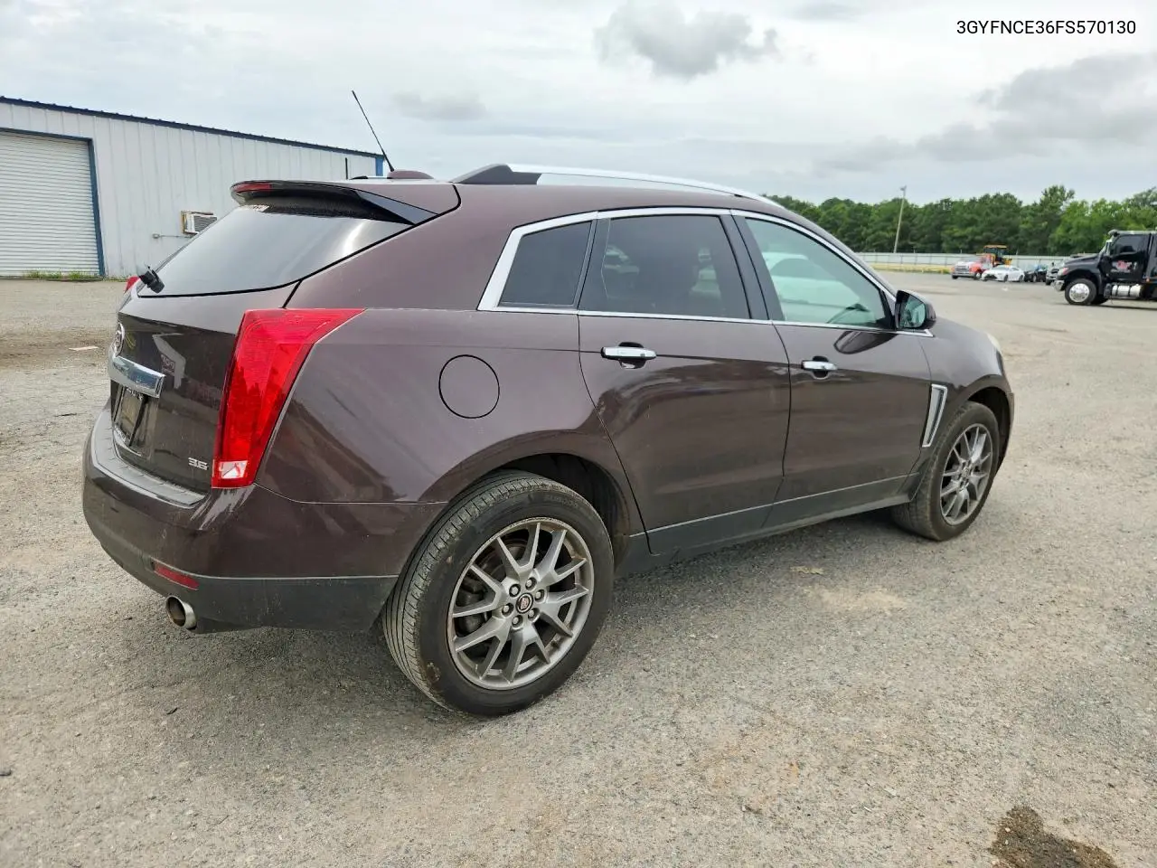 2015 Cadillac Srx Performance Collection VIN: 3GYFNCE36FS570130 Lot: 59060476