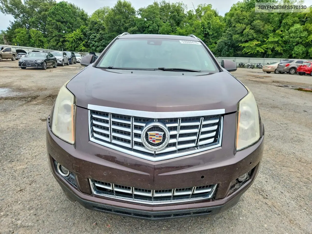 2015 Cadillac Srx Performance Collection VIN: 3GYFNCE36FS570130 Lot: 59060476