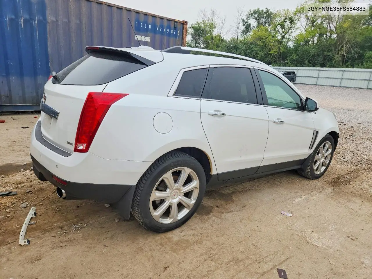2015 Cadillac Srx Premium Collection VIN: 3GYFNGE35FS584883 Lot: 59702006