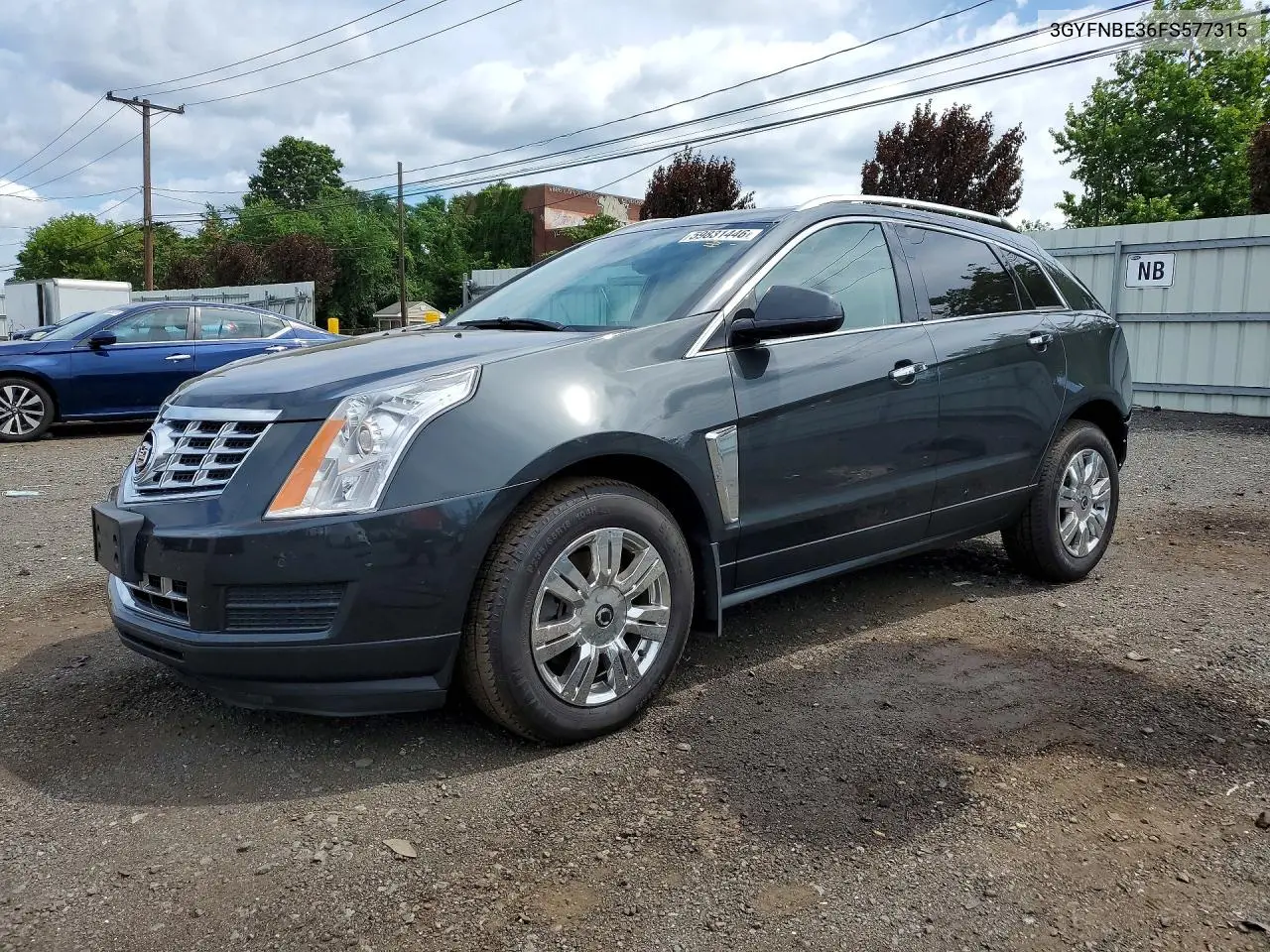 2015 Cadillac Srx Luxury Collection VIN: 3GYFNBE36FS577315 Lot: 59831446