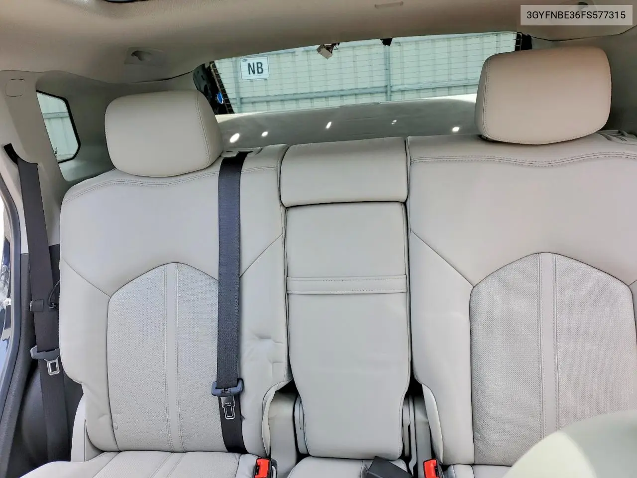 2015 Cadillac Srx Luxury Collection VIN: 3GYFNBE36FS577315 Lot: 59831446