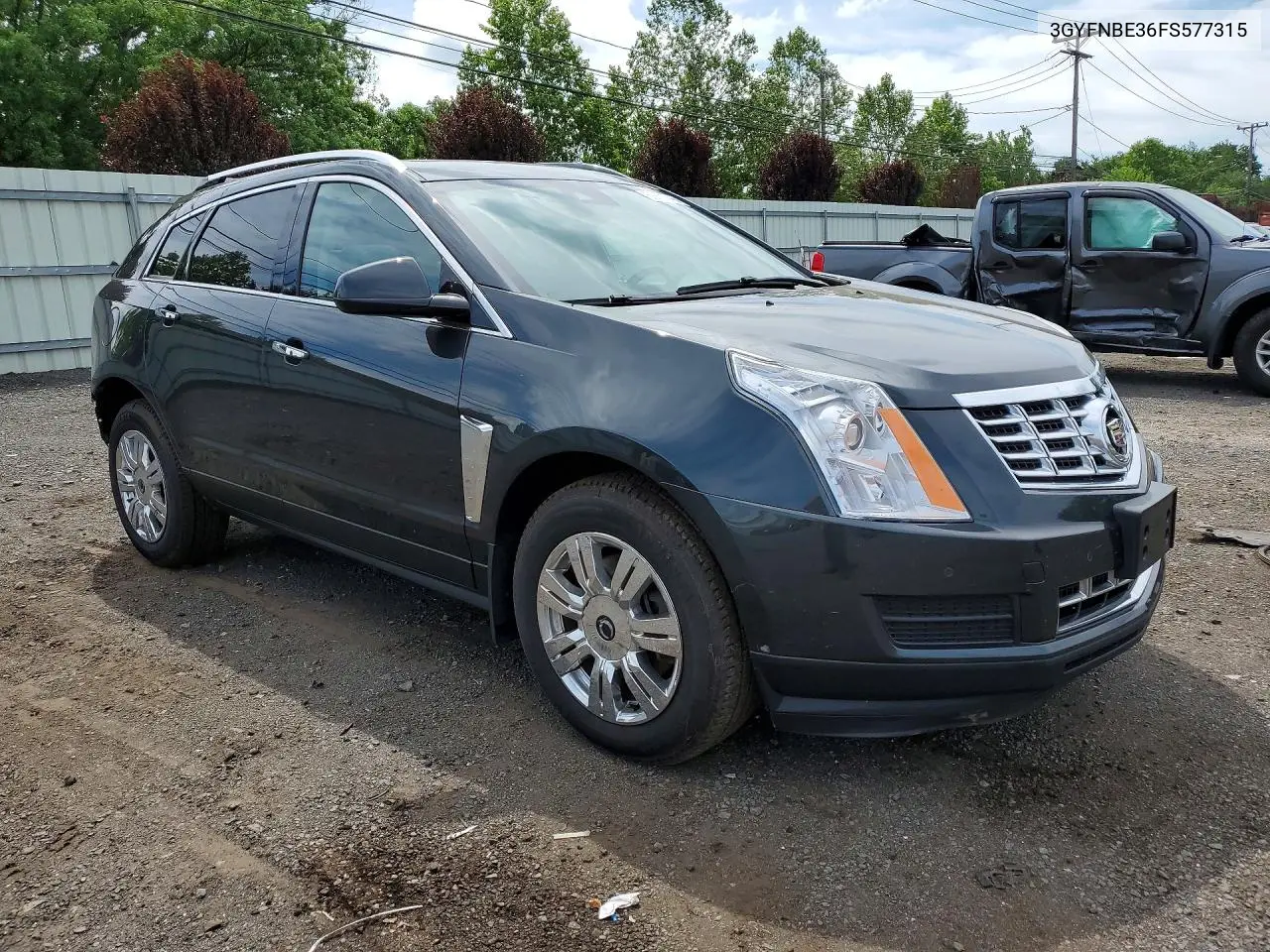2015 Cadillac Srx Luxury Collection VIN: 3GYFNBE36FS577315 Lot: 59831446